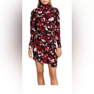 ALC Marcel Silk Floral Dress